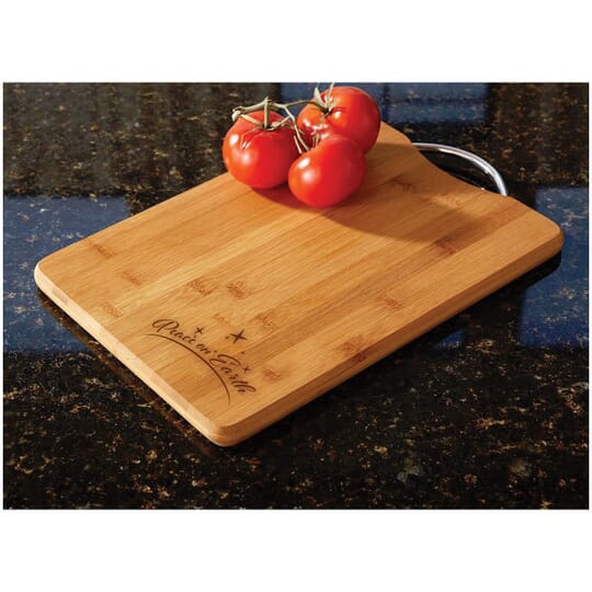 Bamboo Cutting Board With Handle